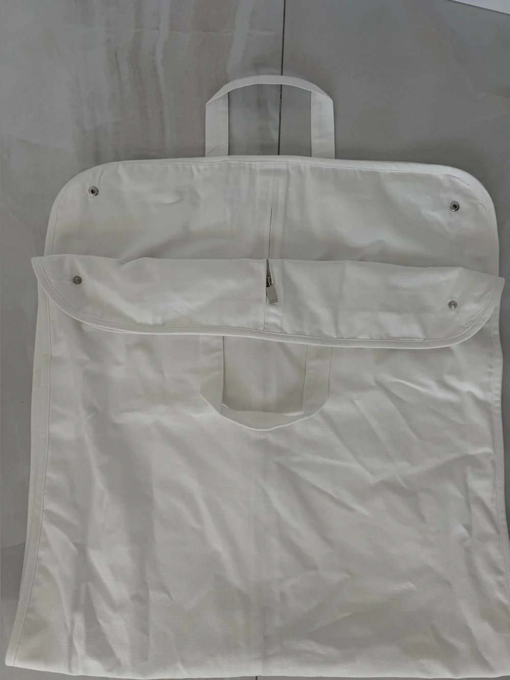 Newest Rare Off-White Garment Bag Shopping Bag & Receipt Holder